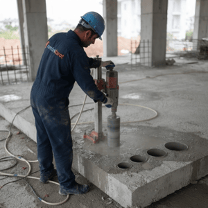 Sarıyer Beton Delme çalışması